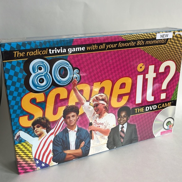 80s Scene It The DVD Trivia Game 2009 / NEW SEALED! - Picture 2 of 6